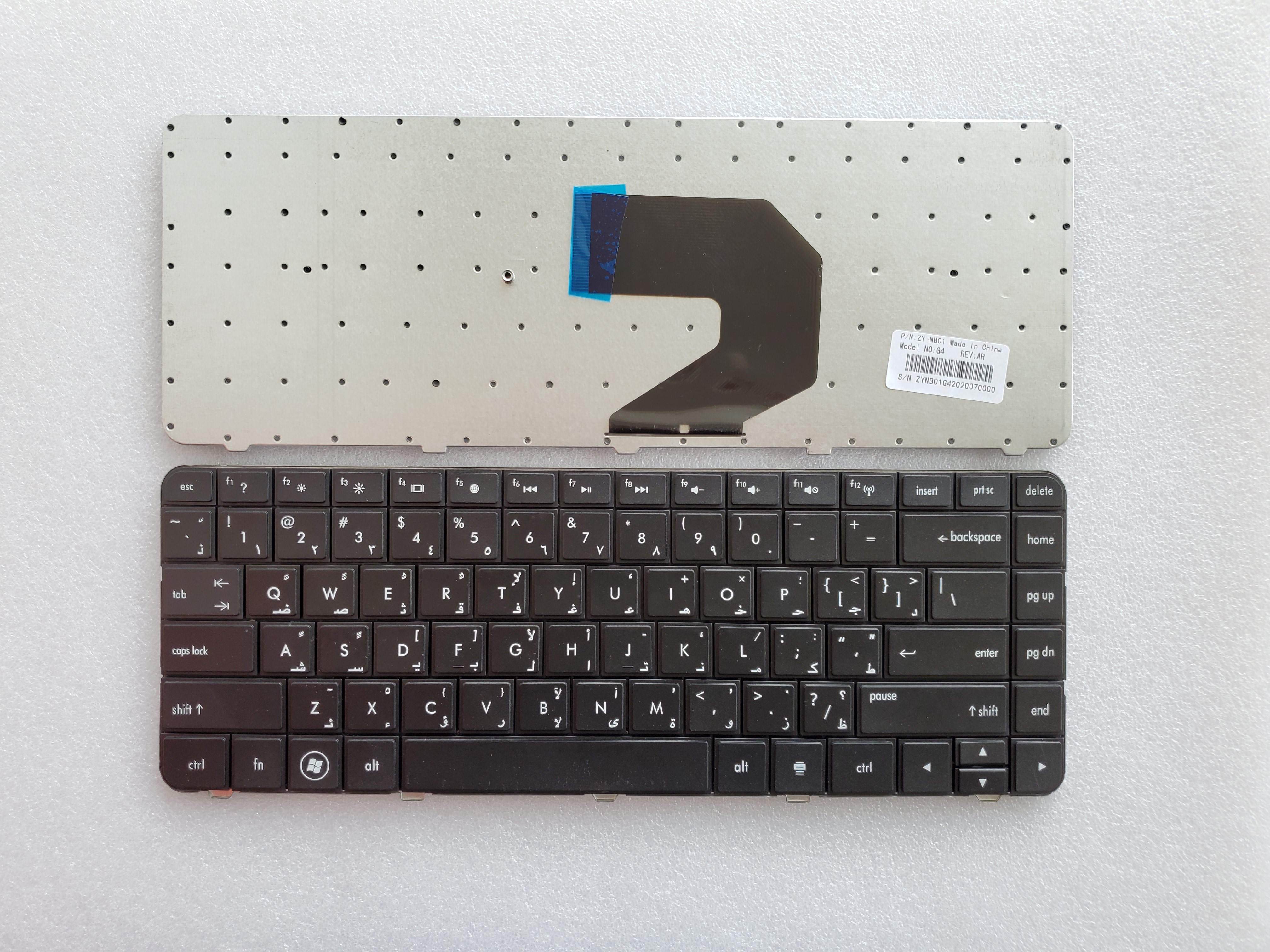 Picture of New Replacement Laptop Keyboard For HP G4/CQ43 BLACK (OEM) AR Layout